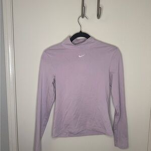 Nike Women's Light Purple Long Sleeve Tee